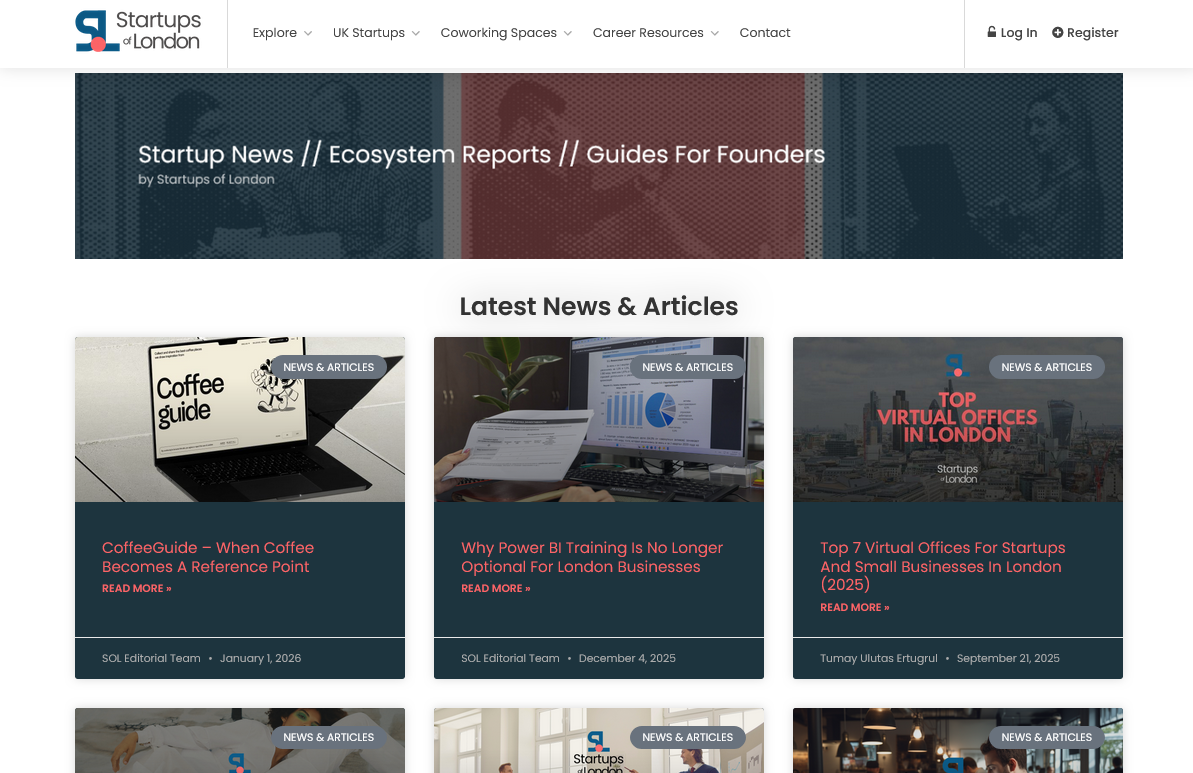 Startups of London